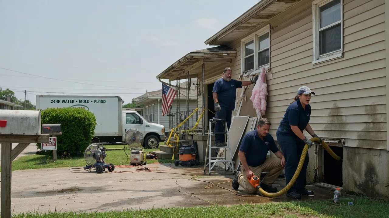 Water Damage Repair in Prairie Hill, TX near me